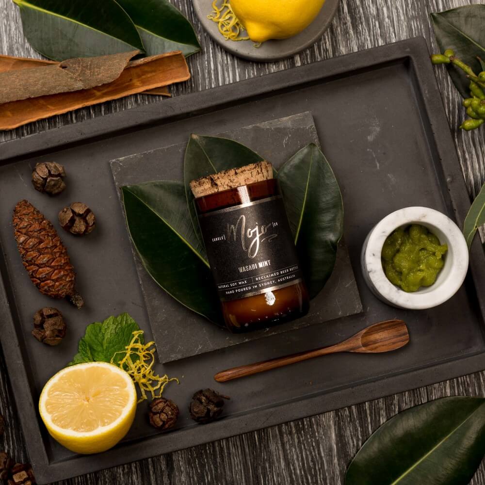 Wasabi Mint - Beer Bottle Candles - Discontinued