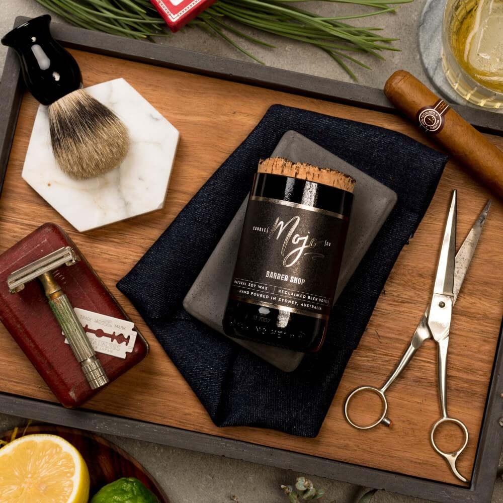 Barber Shop - Beer Bottle Candles - Discontinued