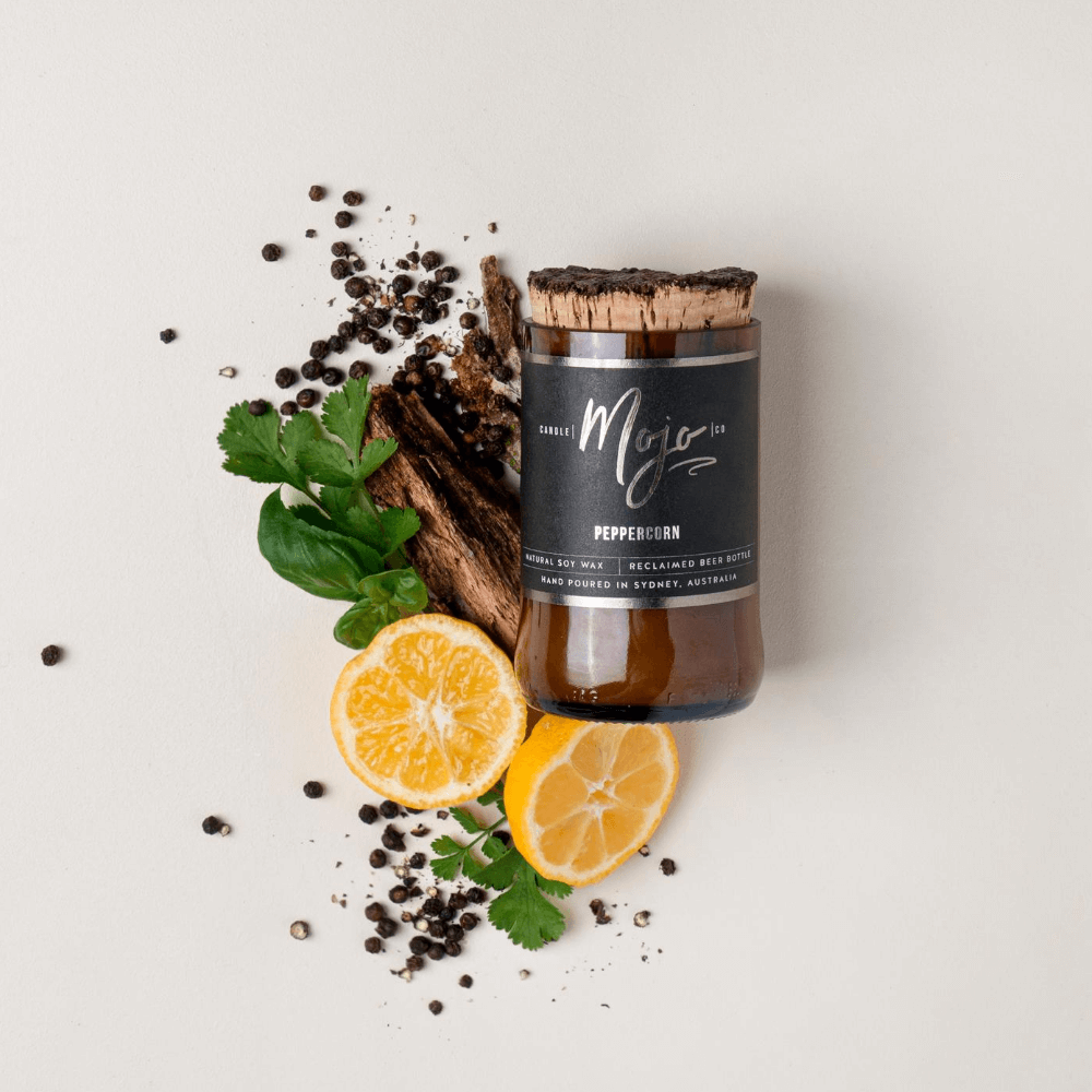 Peppercorn - Beer Bottle Candles - Discontinued