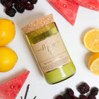 Watermelon Lemonade - Wine bottle candle