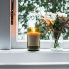 Coconut & Lime - Wine bottle candle