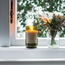 Coconut & Lime - Wine bottle candle