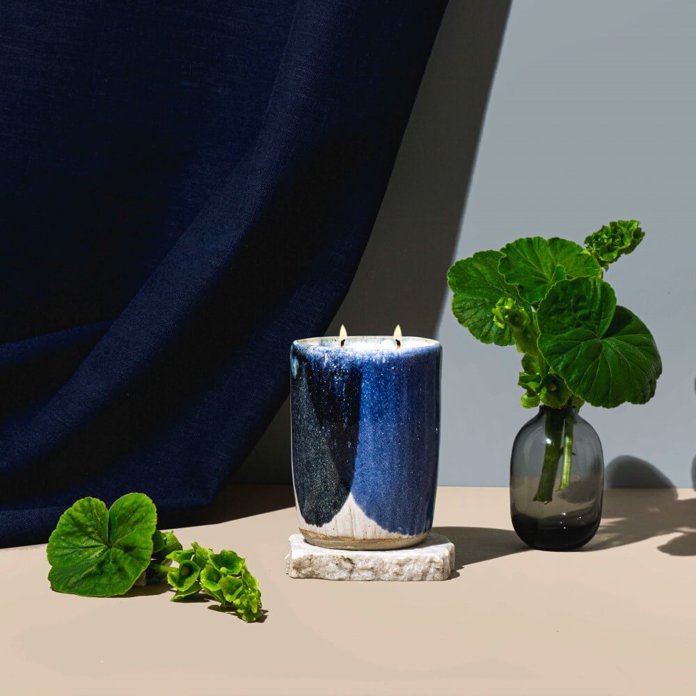 Abode - Geranium Leaf & Bergamot - Ceramic candle - Seconds